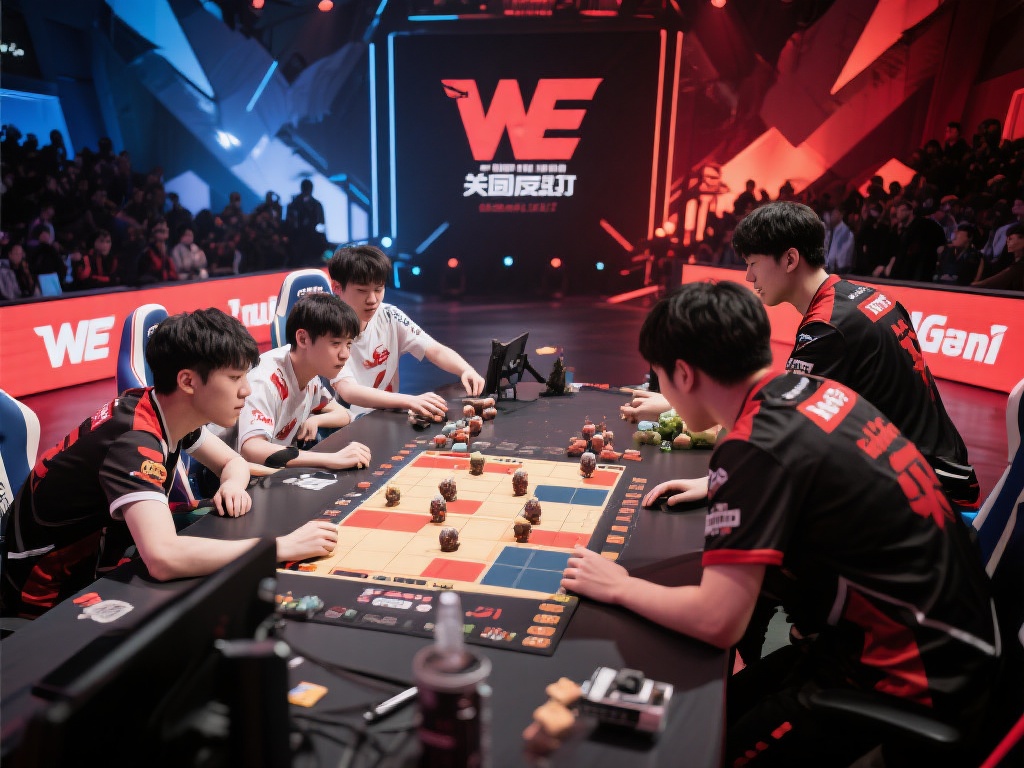 官方发布WE赛后返图:心态稳健破局险阻 在本次赛事的一场关键团战中,WE选择了一